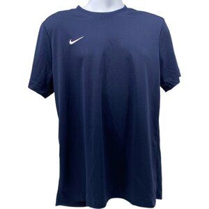 Nike Blue Pullover Basic T-Shirt | Size L
